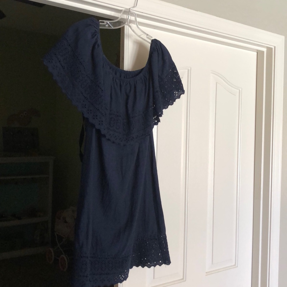 ASOS Broderie Off Shoulder Sundress